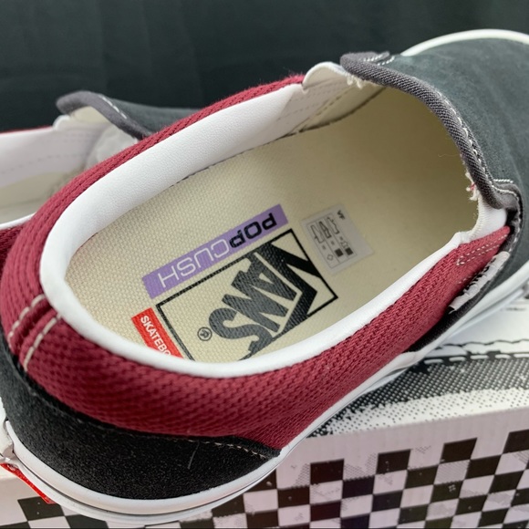 Vans Slip On Asphalt Pomegranate Women's Various Sizes - Picture 3 of 12